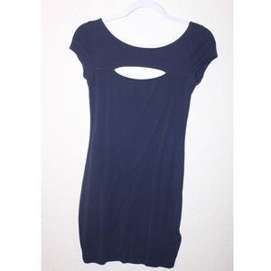 NWOT Guess Blue keyhole Dress